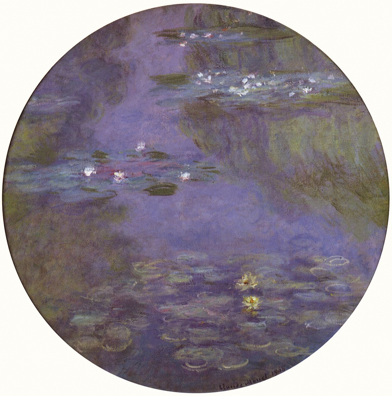 Vízililiom kerekes alkotó: Claude Monet