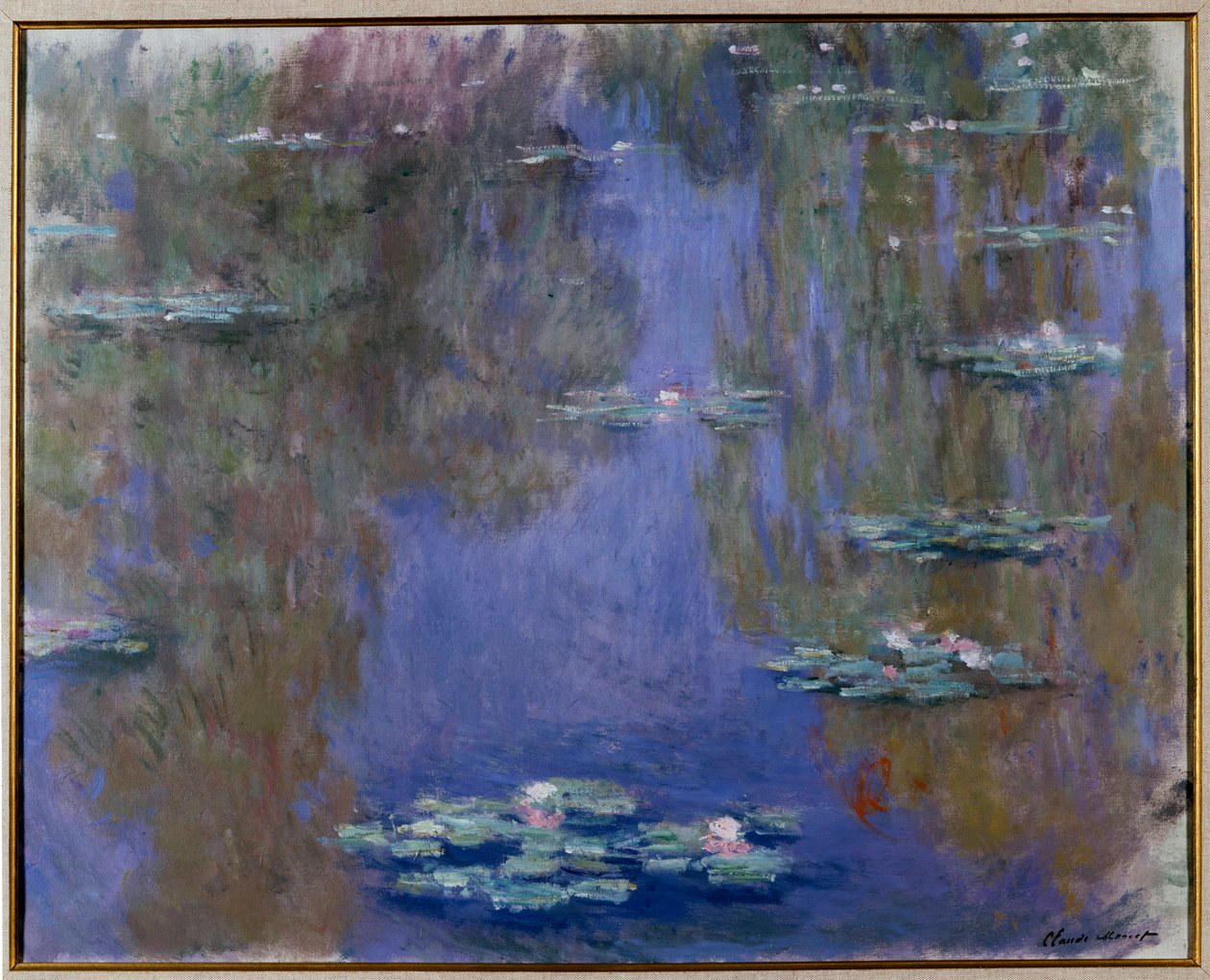 Vízililiom alkotó: Claude Monet
