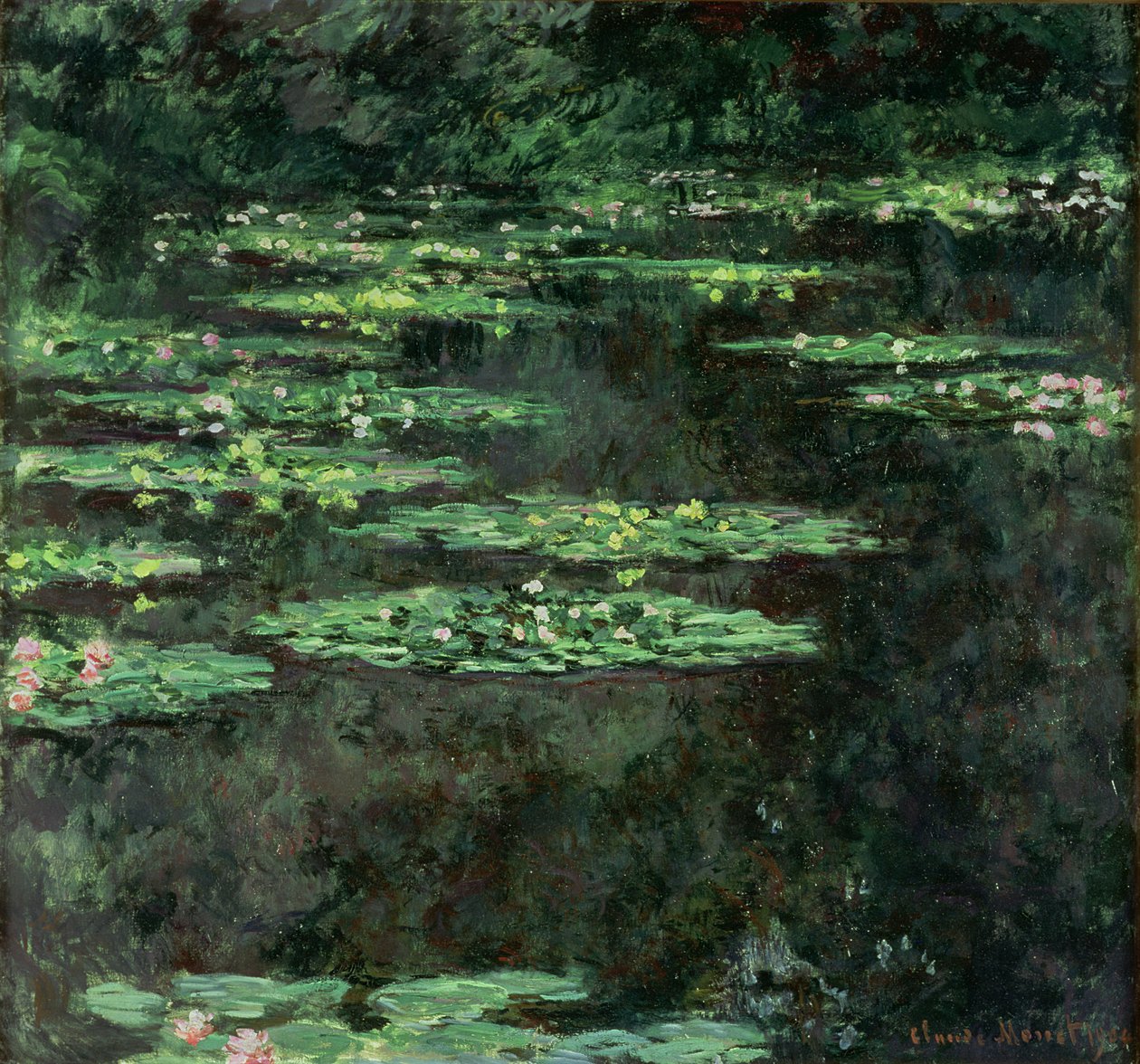 Vízililiom alkotó: Claude Monet