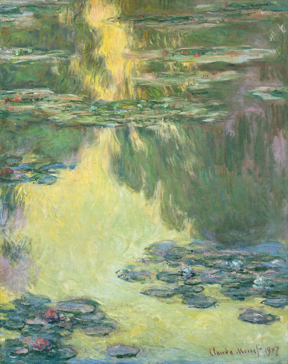 Vízililiom alkotó: Claude Monet
