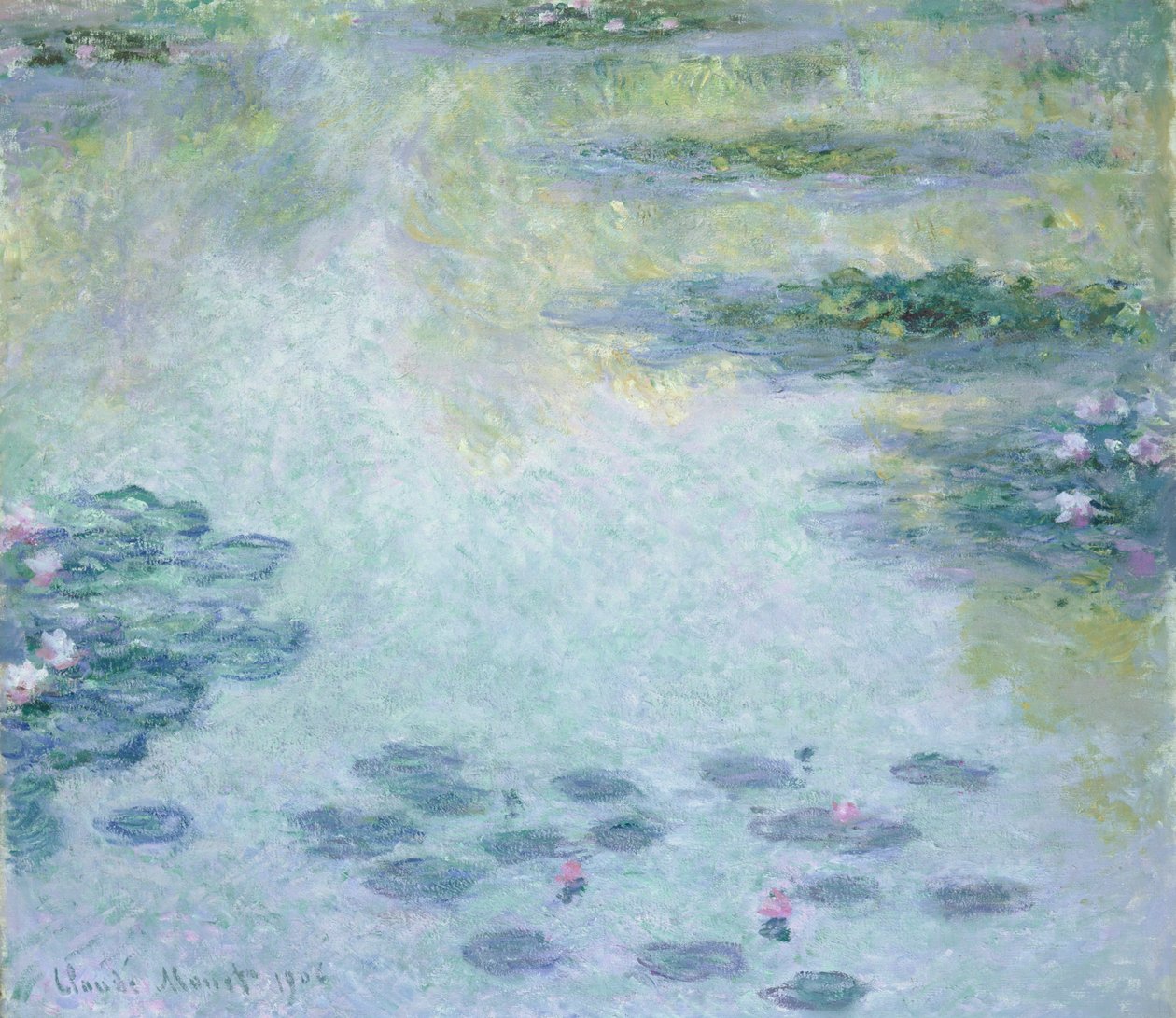 "Tavirózsa", 1906 alkotó: Claude Monet
