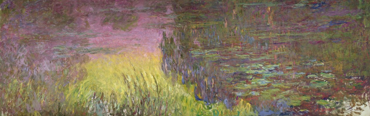 Tavirózsa naplementekor alkotó: Claude Monet