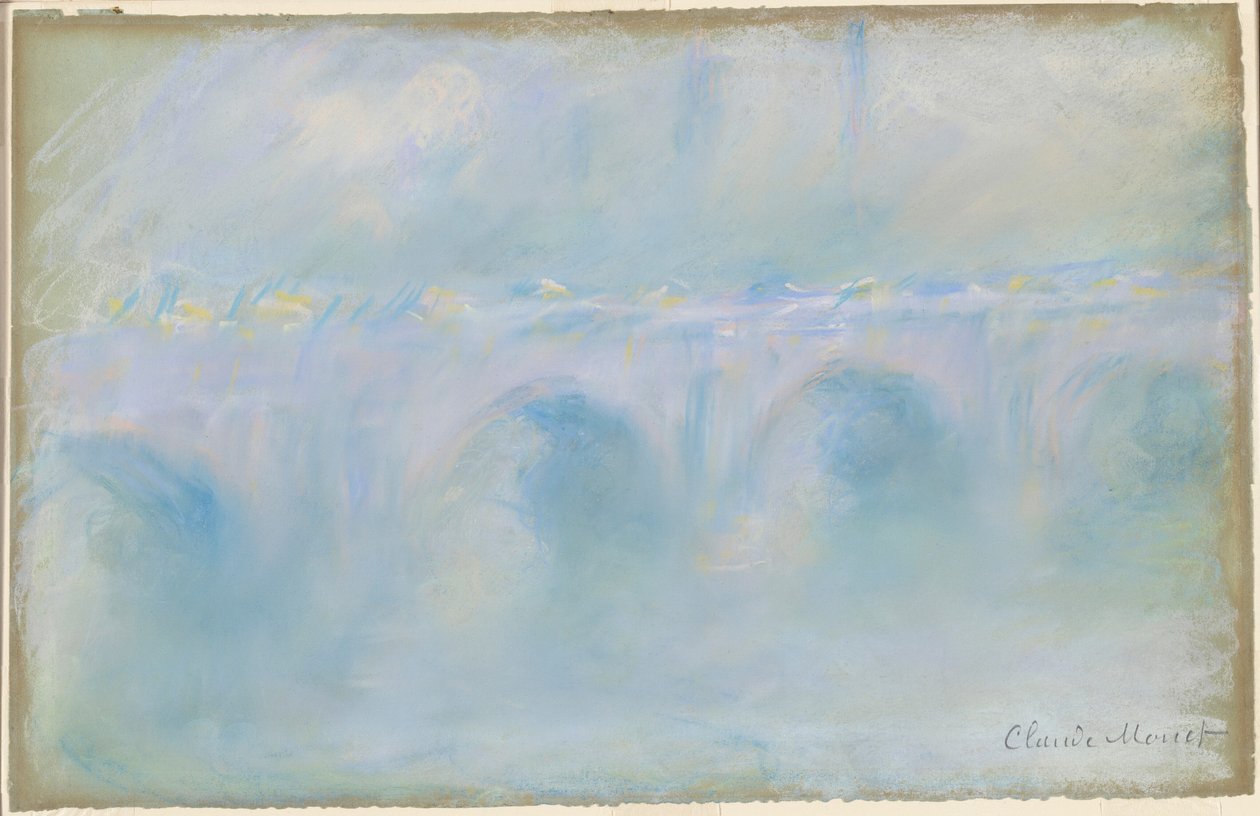 Waterloo-híd alkotó: Claude Monet