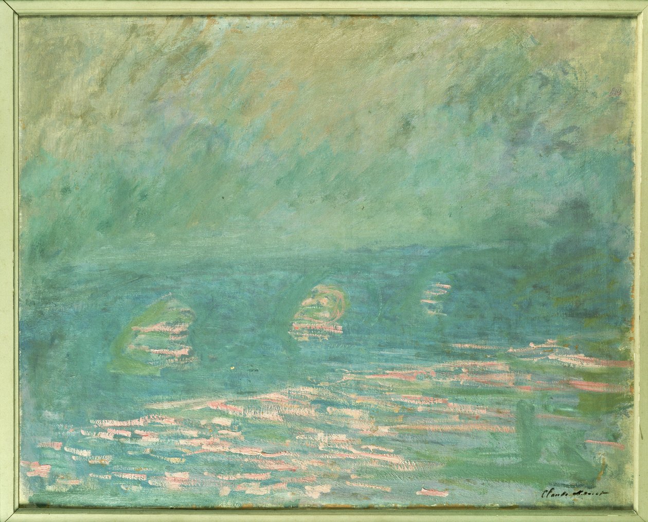 Waterloo híd alkotó: Claude Monet