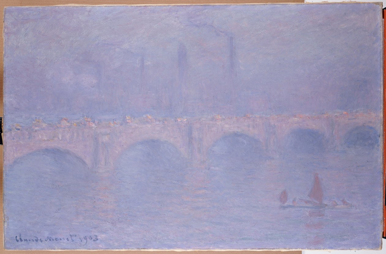 Waterloo híd, Hazy Sunshine alkotó: Claude Monet