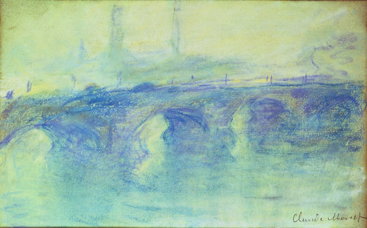 Waterloo híd, 1899 körül alkotó: Claude Monet