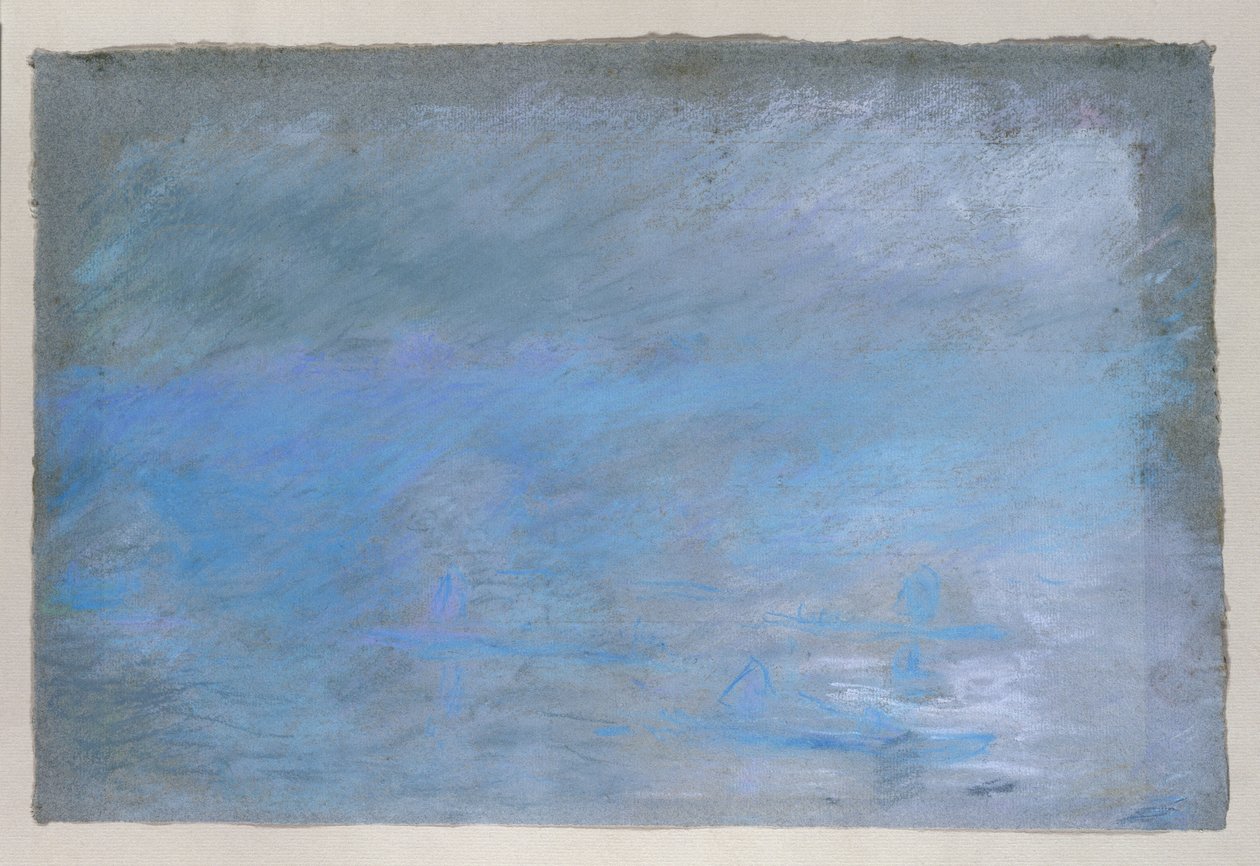 Waterloo híd ködben, 1901 alkotó: Claude Monet