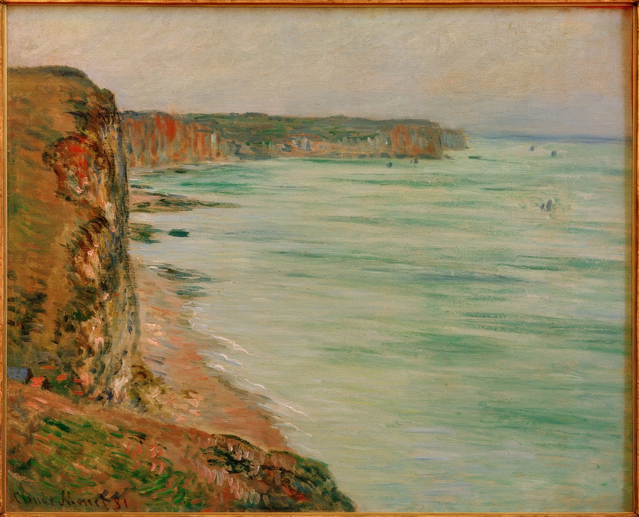Windstille, Fécamp alkotó: Claude Monet