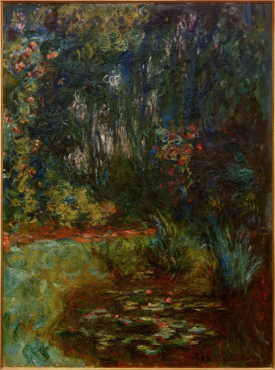A tavirózsa medence sarka, 1918 alkotó: Claude Monet
