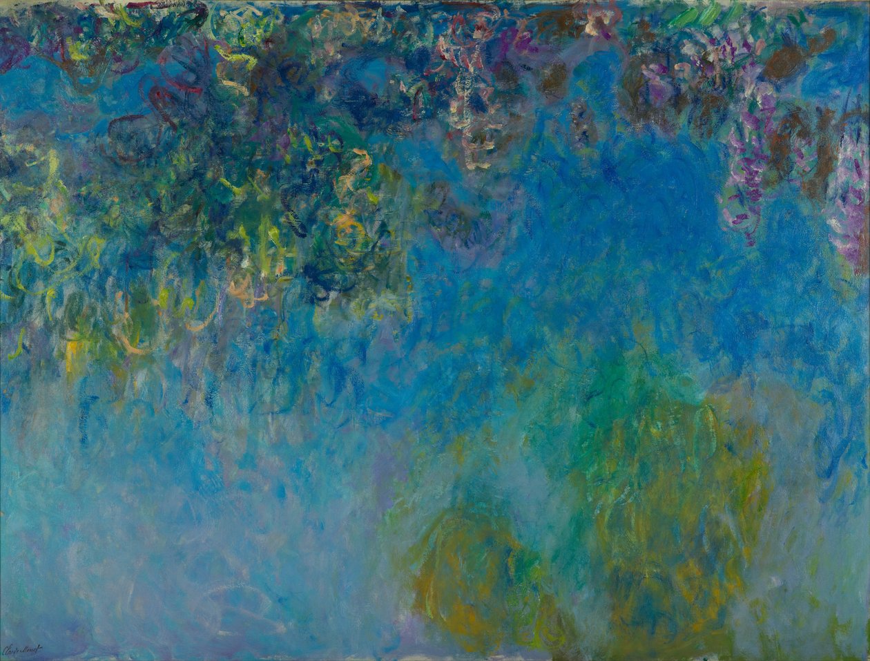 Wisteria alkotó: Claude Monet