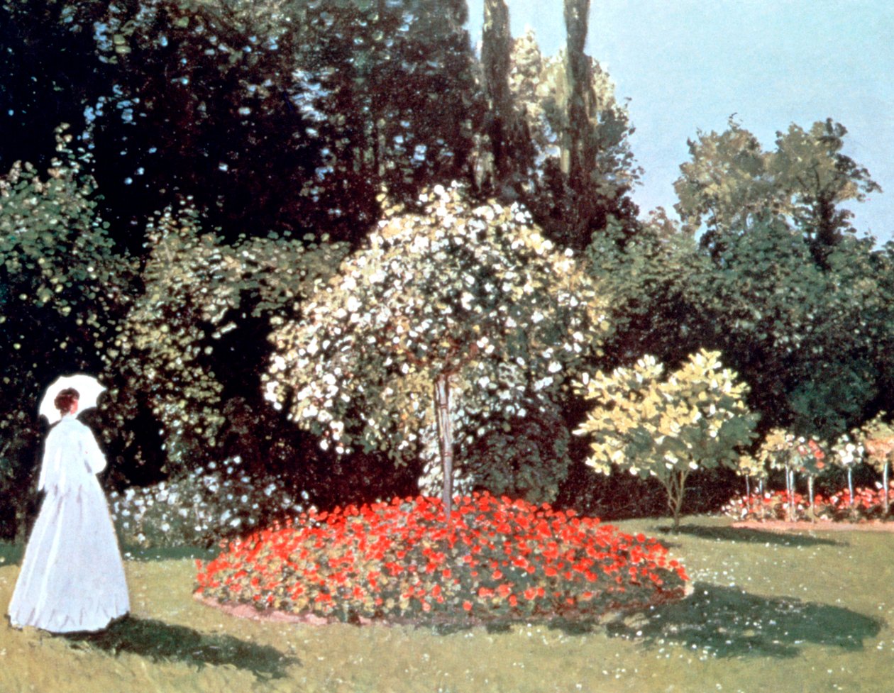 Nő a kertben, Sainte Adresse, 1867 alkotó: Claude Monet