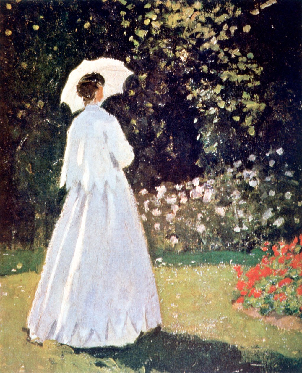 Nő a kertben, Sainte Adresse, részlet, 1867 alkotó: Claude Monet