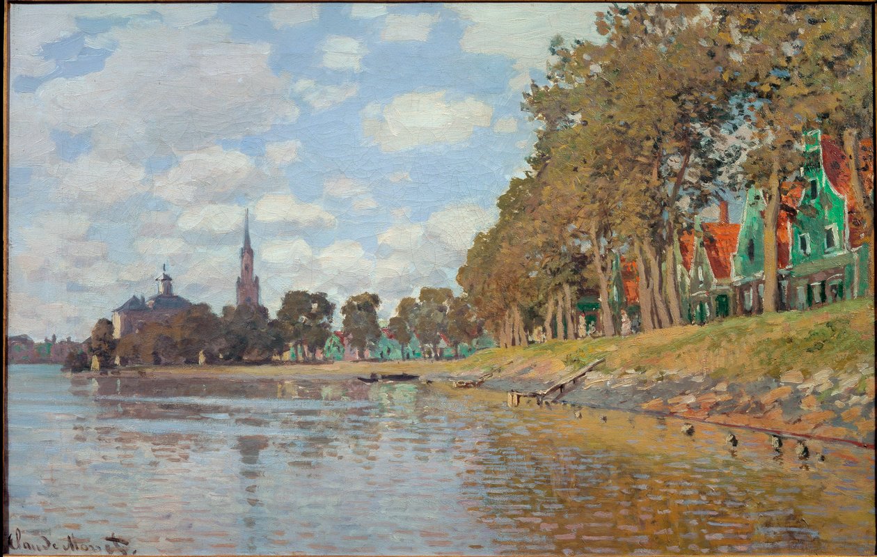 Zaandam (Hollandia) alkotó: Claude Monet