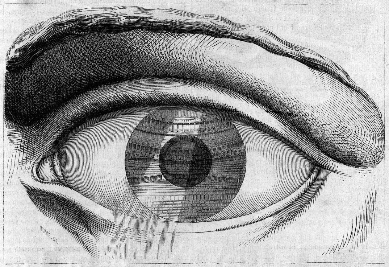 Claude Nicolas Ledoux (1736-1806) egy pillantás a besanconi színházra. alkotó: Claude Nicolas Ledoux