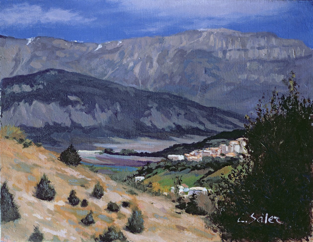 Glandasse hegy, Die alkotó: Claude Salez
