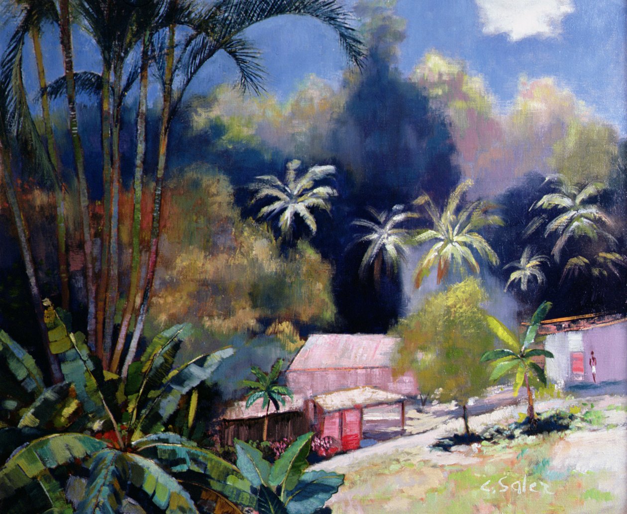 Trópusi erdő, Martinique alkotó: Claude Salez