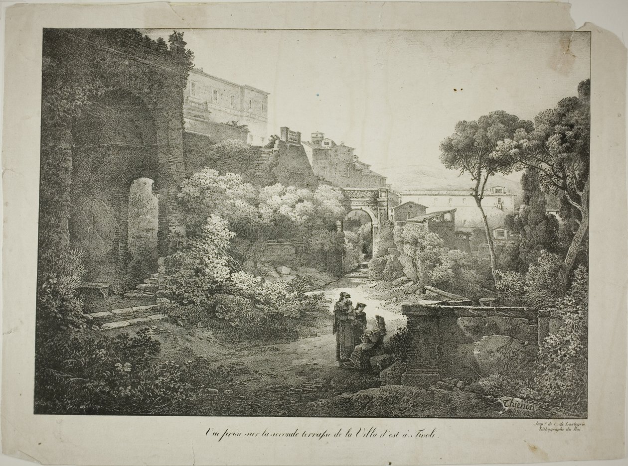 Kilátás a Tivoli Villa d