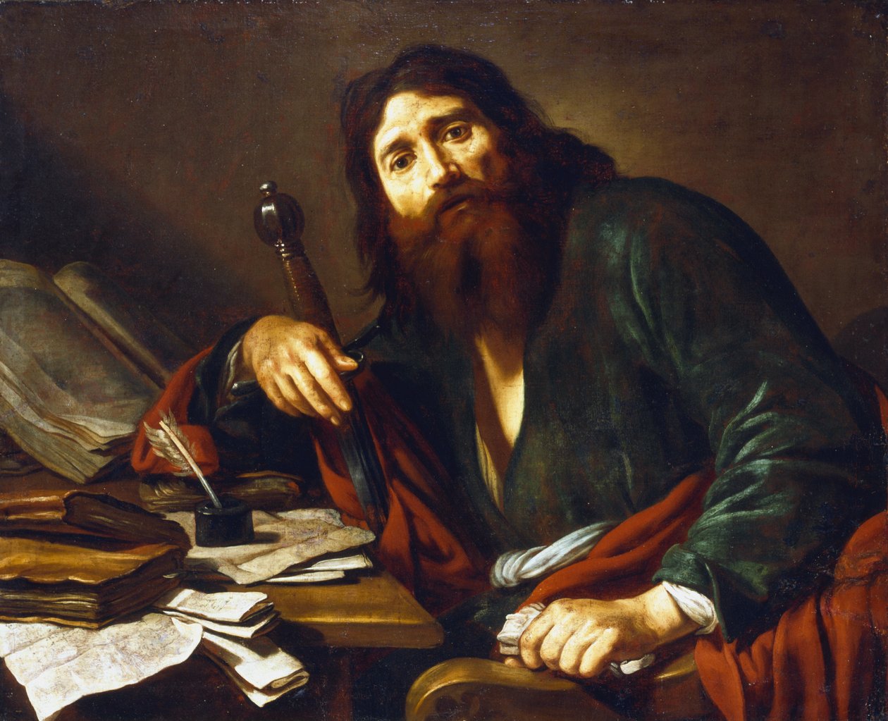 Szent Pál apostol, 17. század alkotó: Claude Vignon