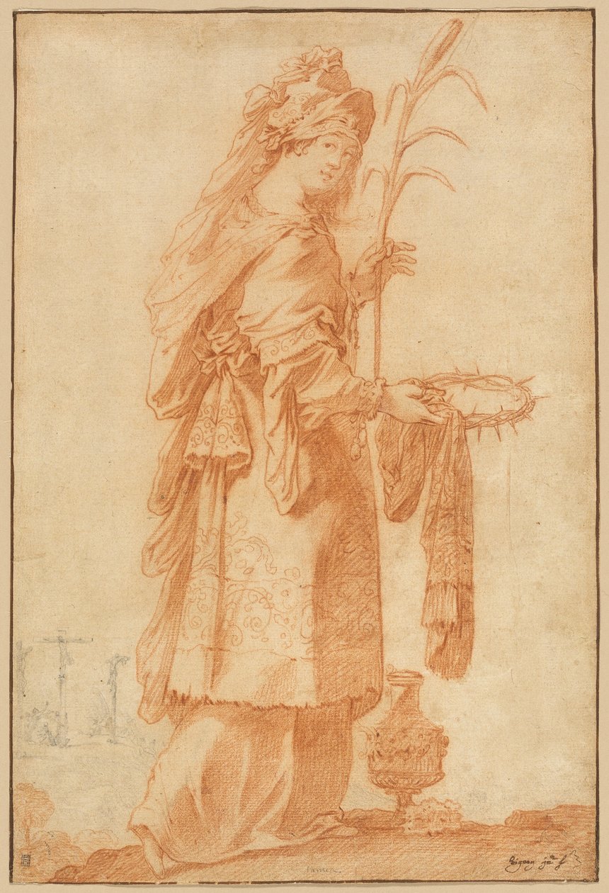 Samian Sibyl alkotó: Claude Vignon
