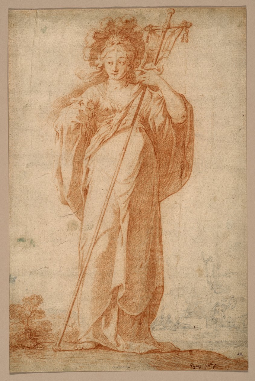 A kun Szibilla, 1630 körül alkotó: Claude Vignon