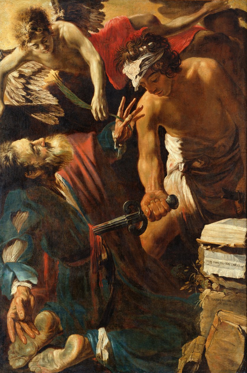 Szent Máté vértanúsága, 1617 alkotó: Claude Vignon