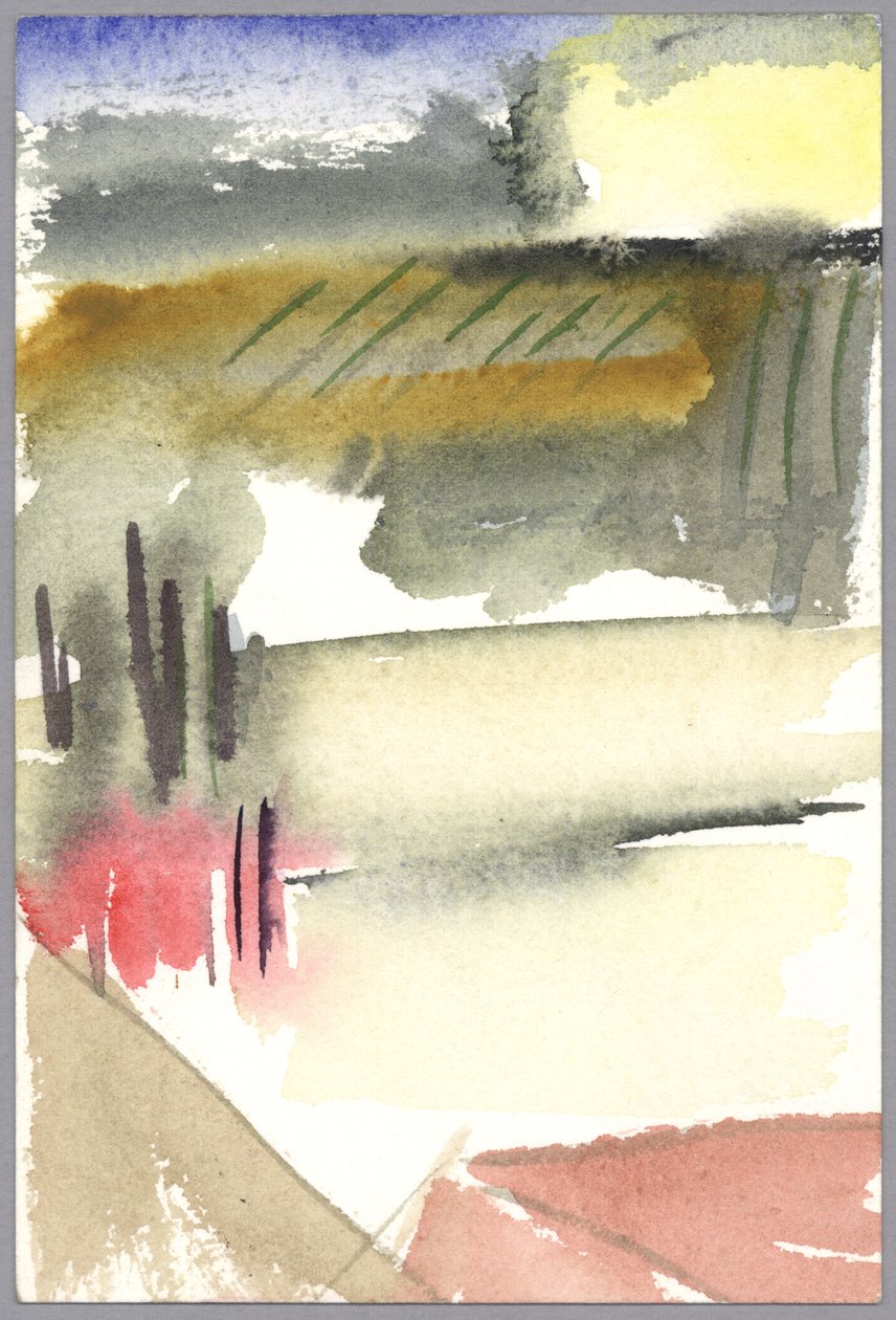 Forró nyári nap, 1994 (akvarell) alkotó: Claudia Hutchins Puechavy