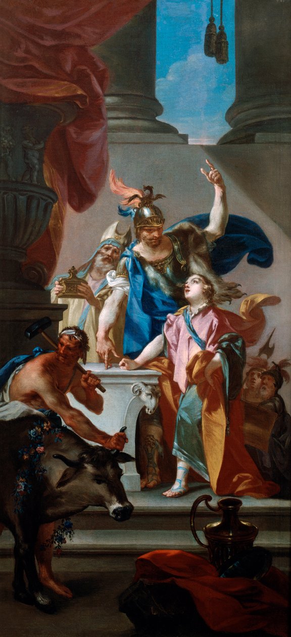 Jelenet Hannibál életéből, 18. század. alkotó: Claudio Francesco Beaumont