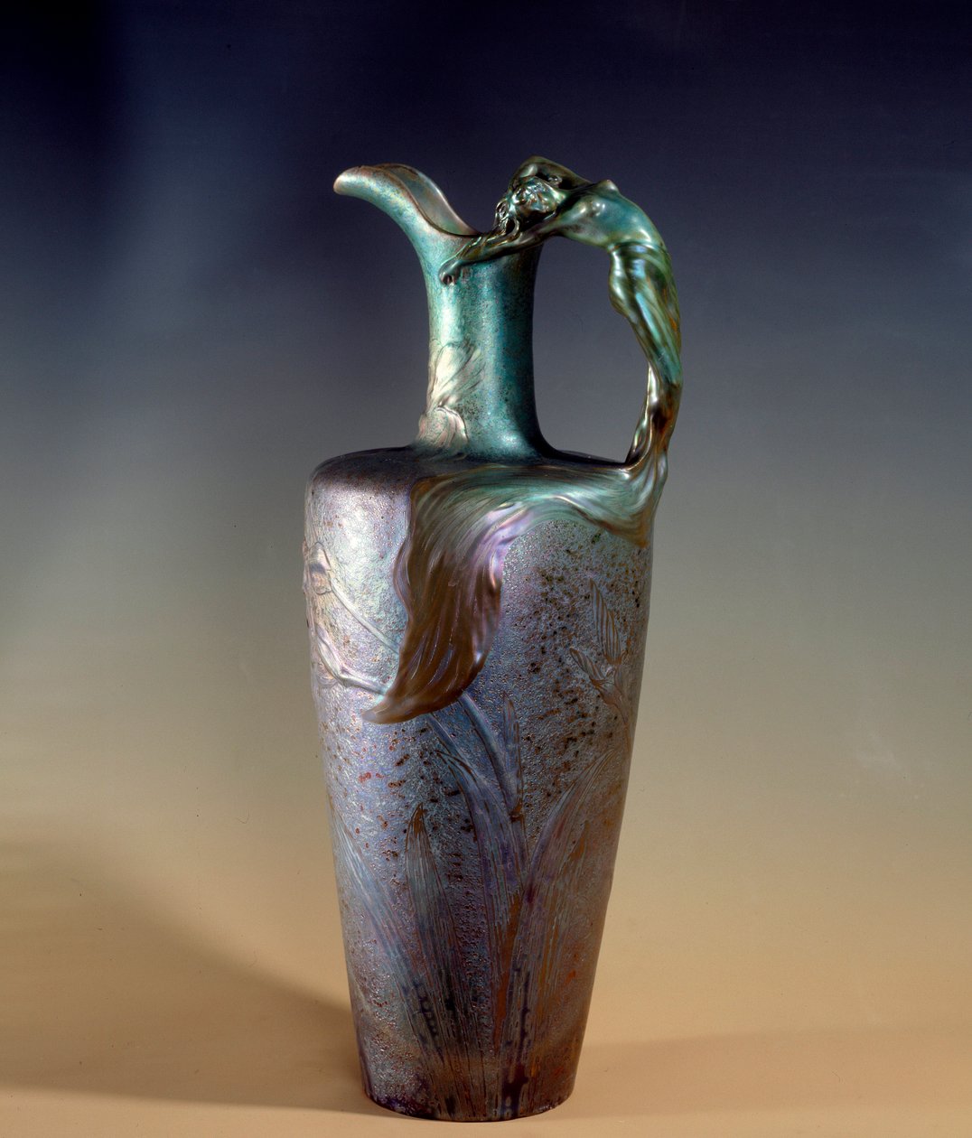 Szecesszió: Clement Massier cserép- és fémcsillárja (1845-1917) 1893-1894 Párizs, Musee d