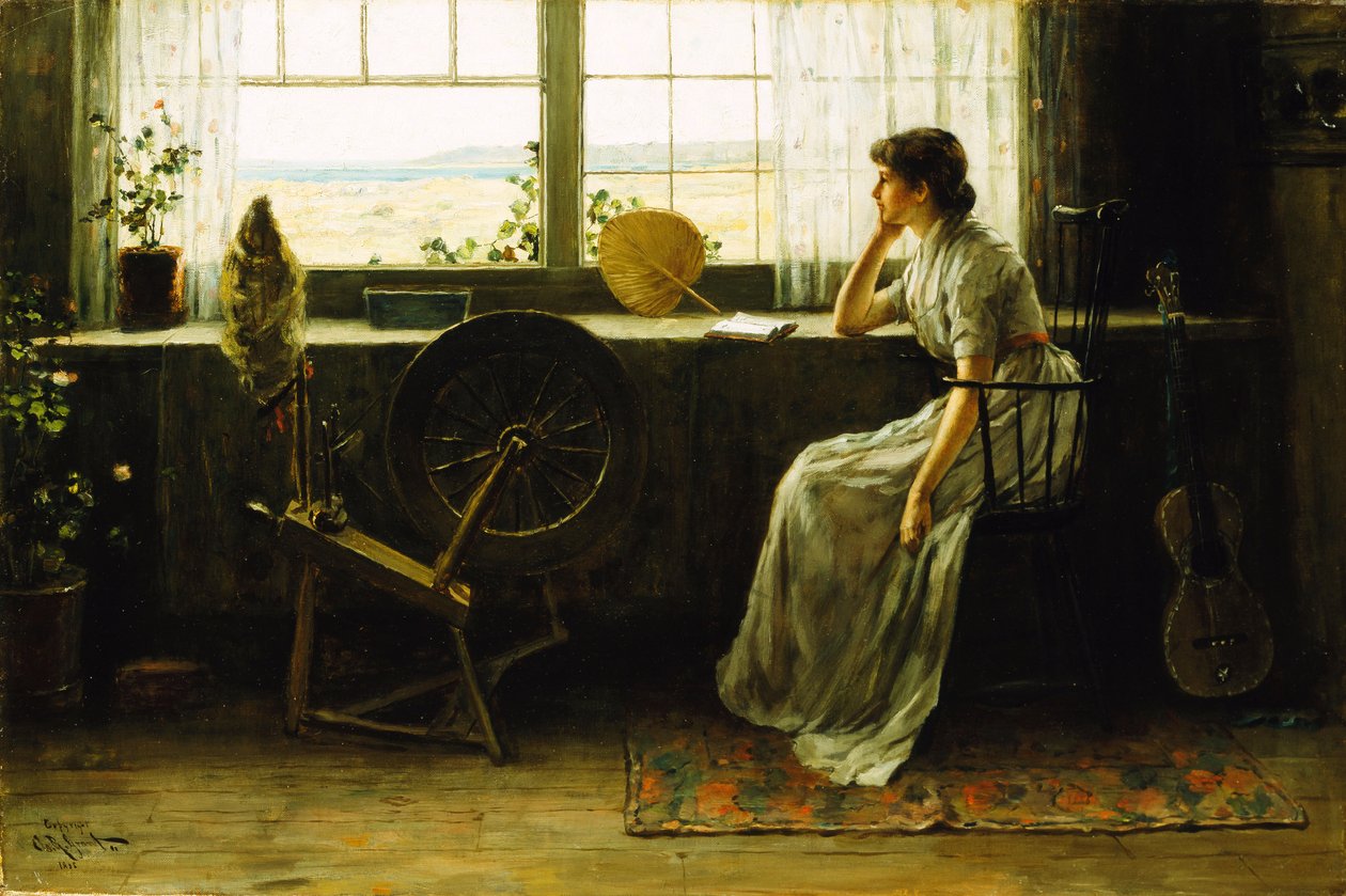 Várakozás, 1885 alkotó: Clement Rollins Grant