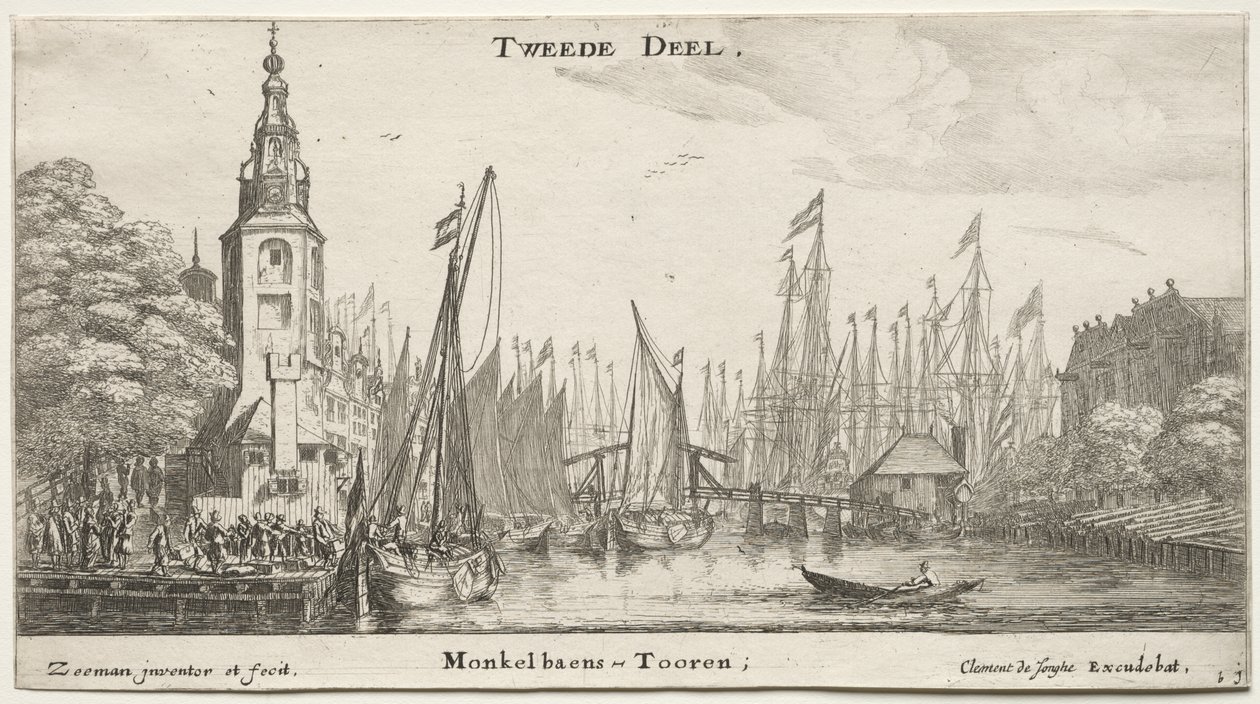 Különféle hajók és Amszterdam kilátásai (Verscheÿde Ships és Gesichten van Amstelredam), II. rész alkotó: Clement de Jonghe
