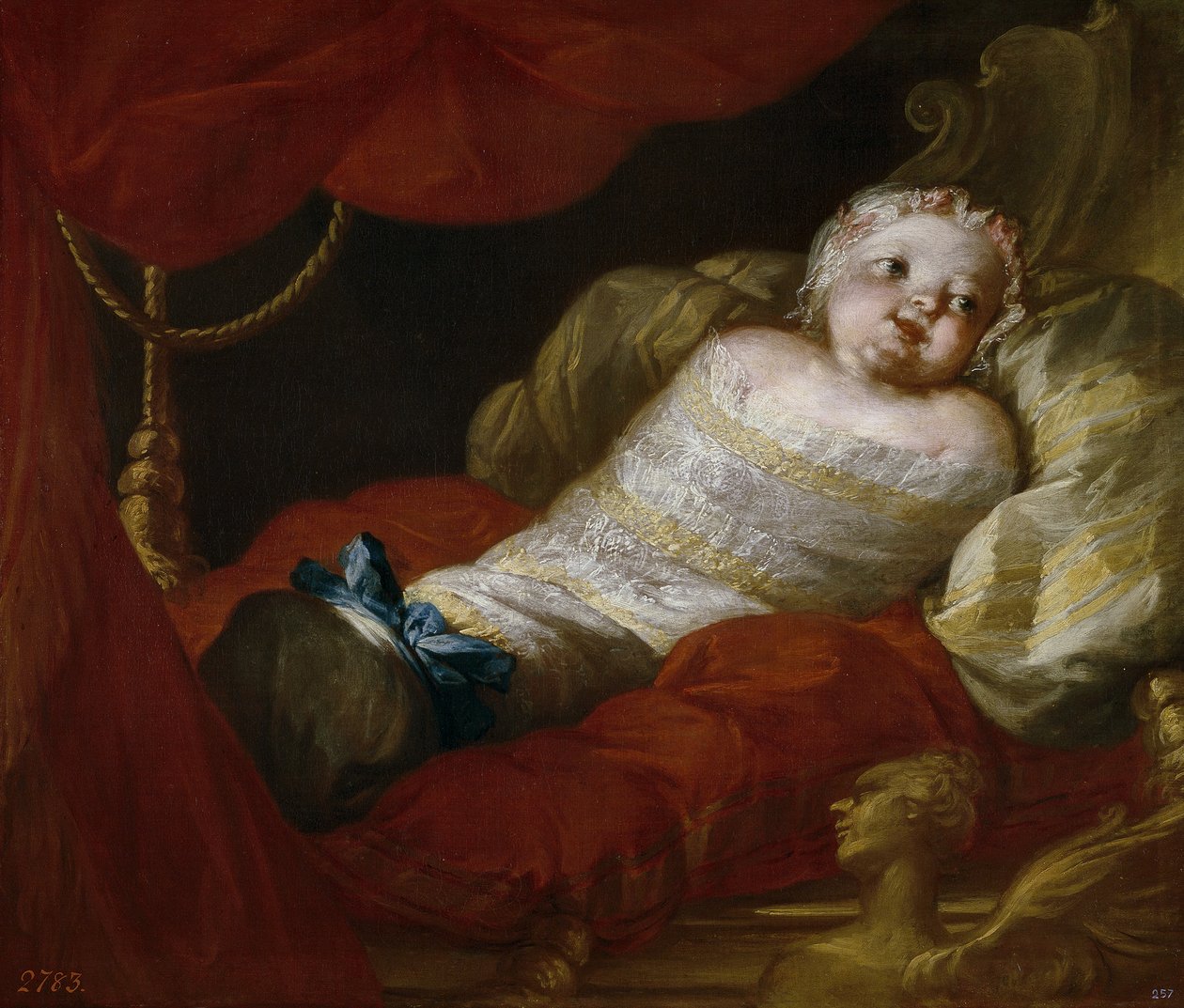 Bourbon Izabella infanta, Nápoly hercegnője alkotó: Clemente Ruta