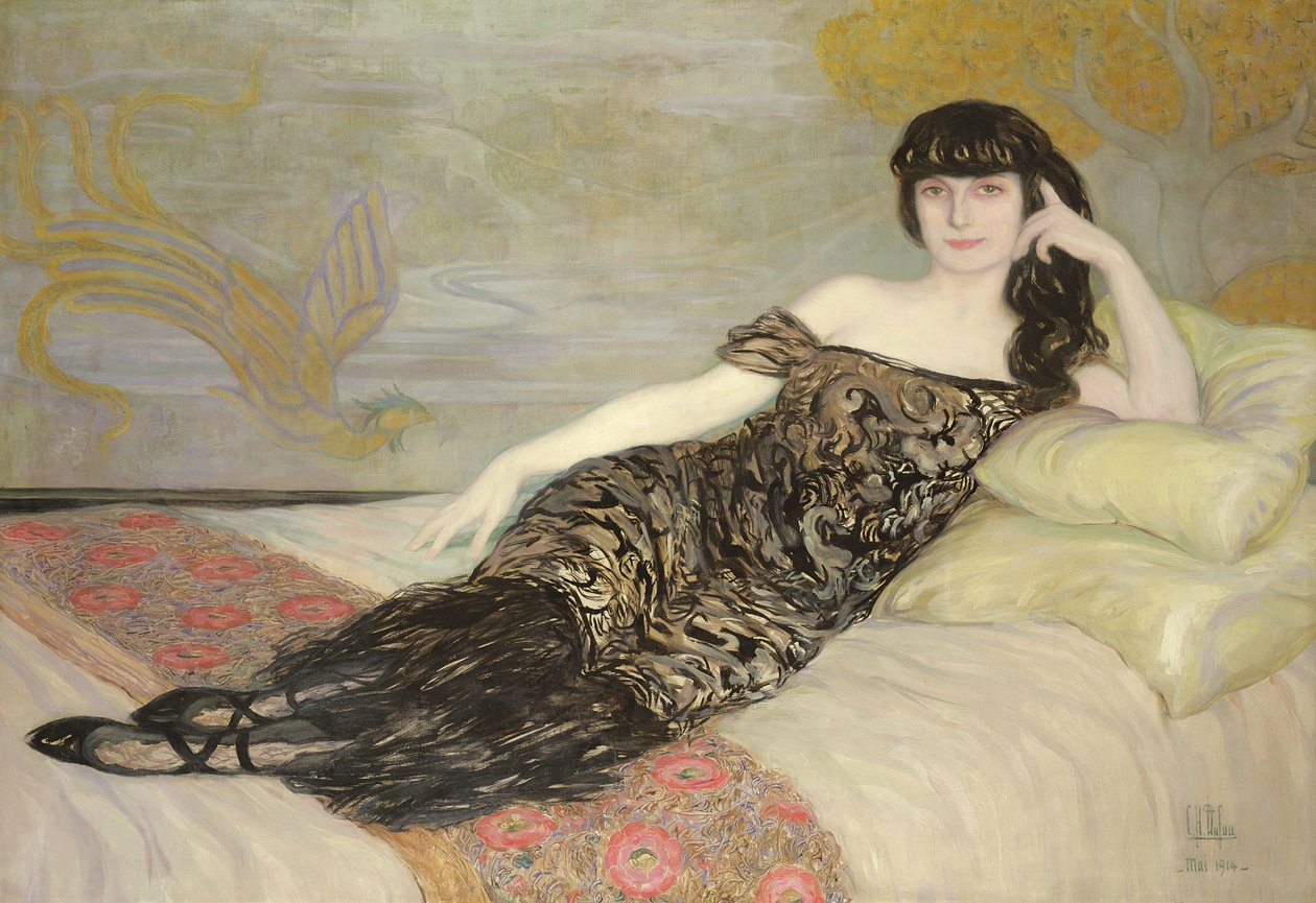 Anna de Noailles (1876-1933), 1914 alkotó: Clementine Helene Dufau