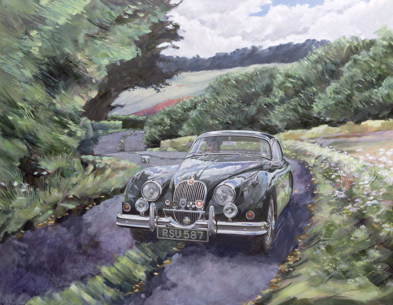 Jaguar XK150 Cruising alkotó: Clive Metcalfe
