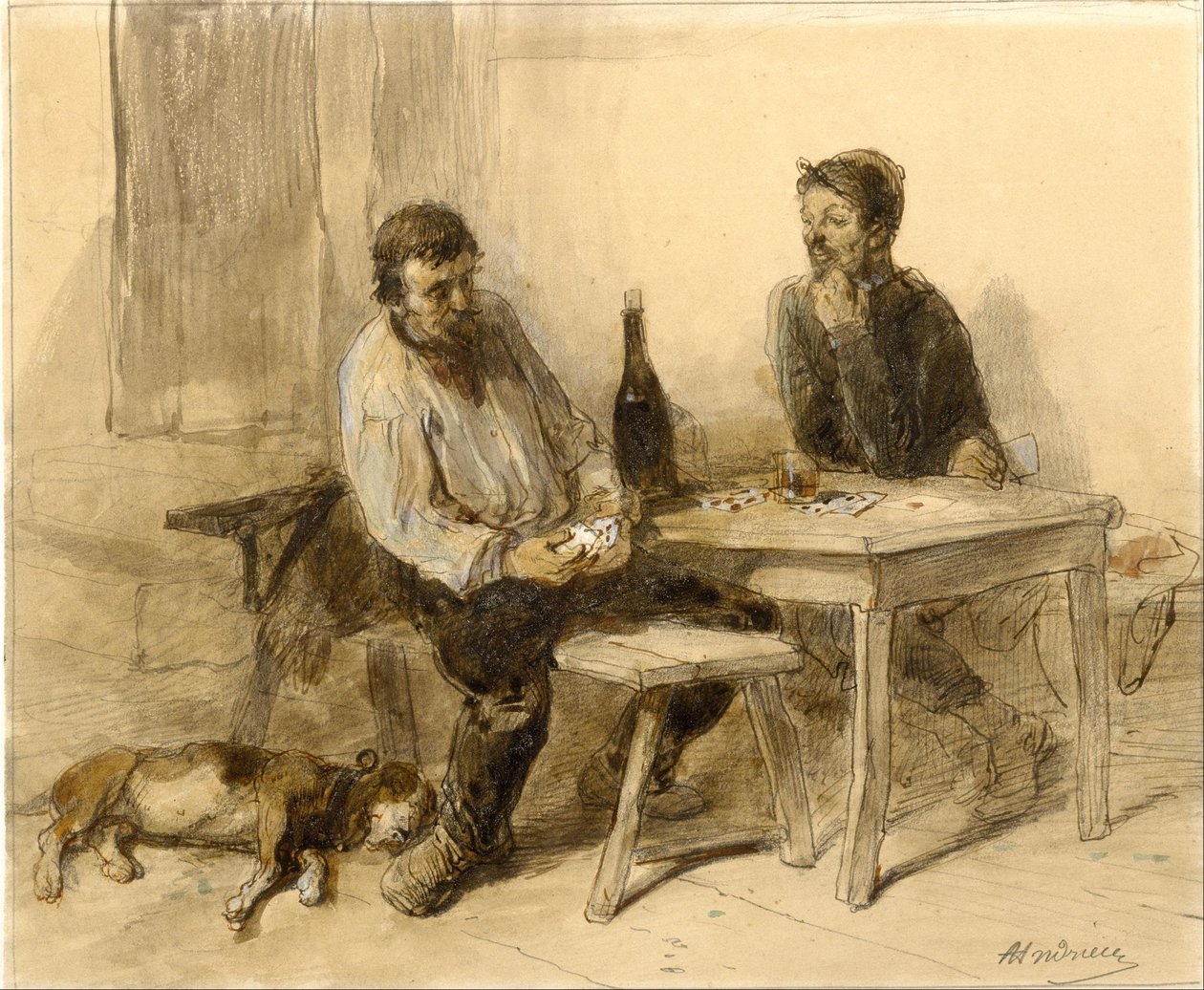 Kártyajáték alkotó: Clément Auguste Andrieux
