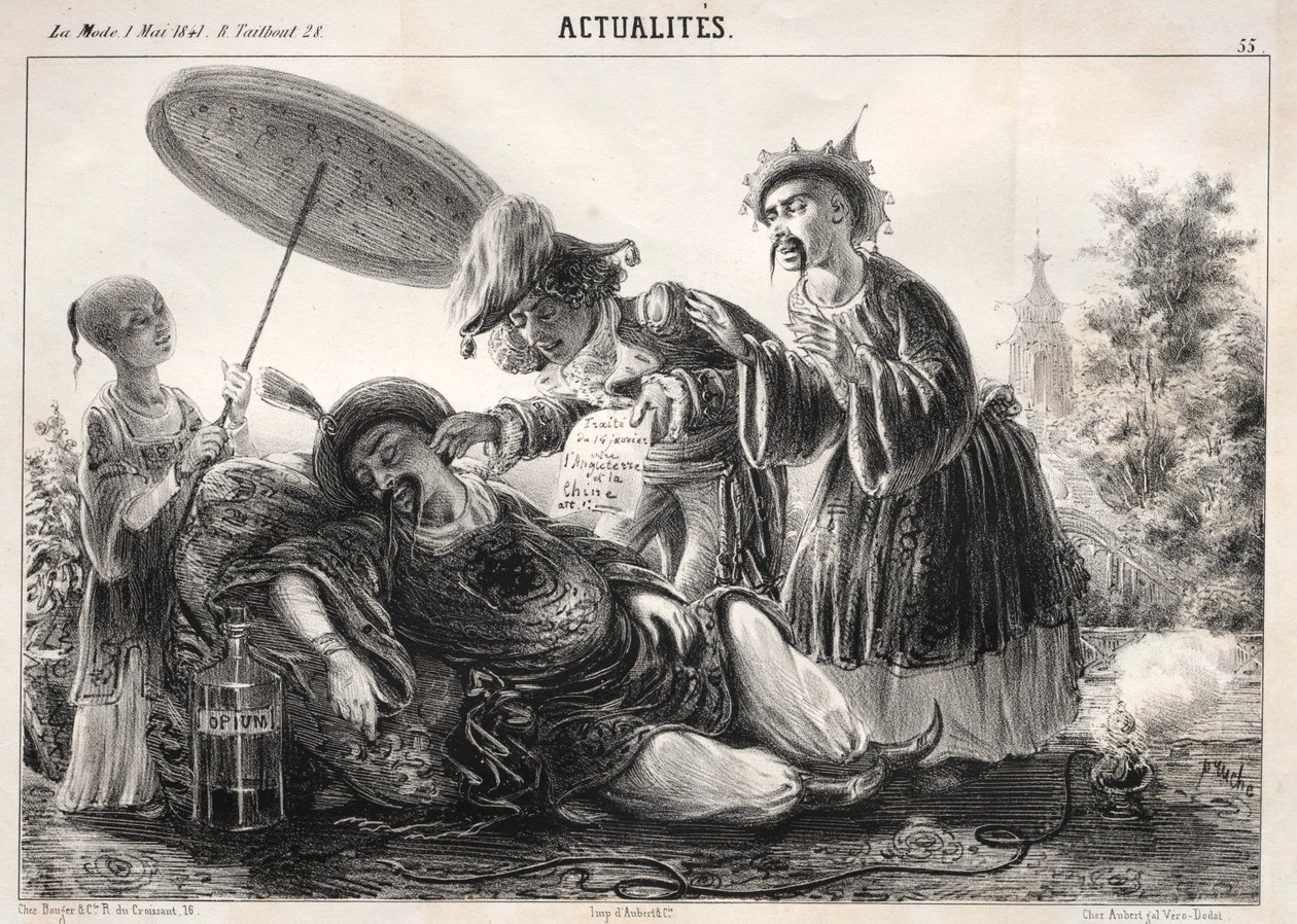 Hírek: -- Mondd! Szóval mondd! égi császár....., 1841. alkotó: Clémente Pruche