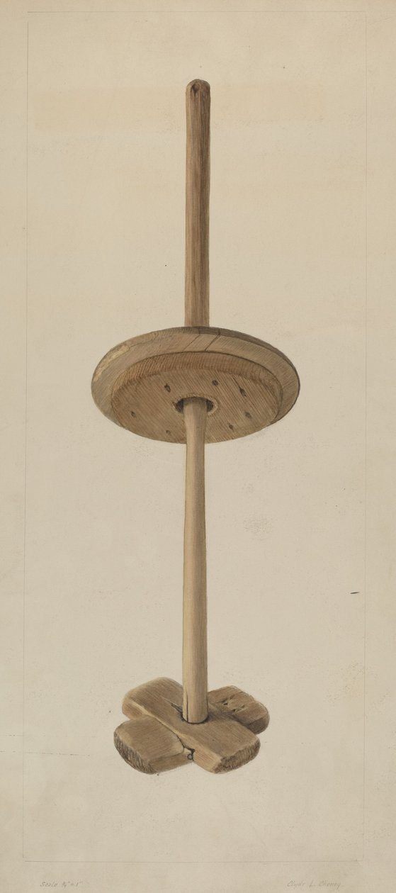 Dasher a Butter Churn számára alkotó: Clyde L. Cheney