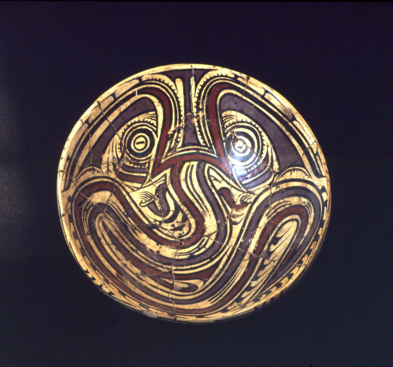 Talapzatlemez, korai Cocle fázis, i.sz. 700-800 (kerámia) alkotó: Cocle Culture