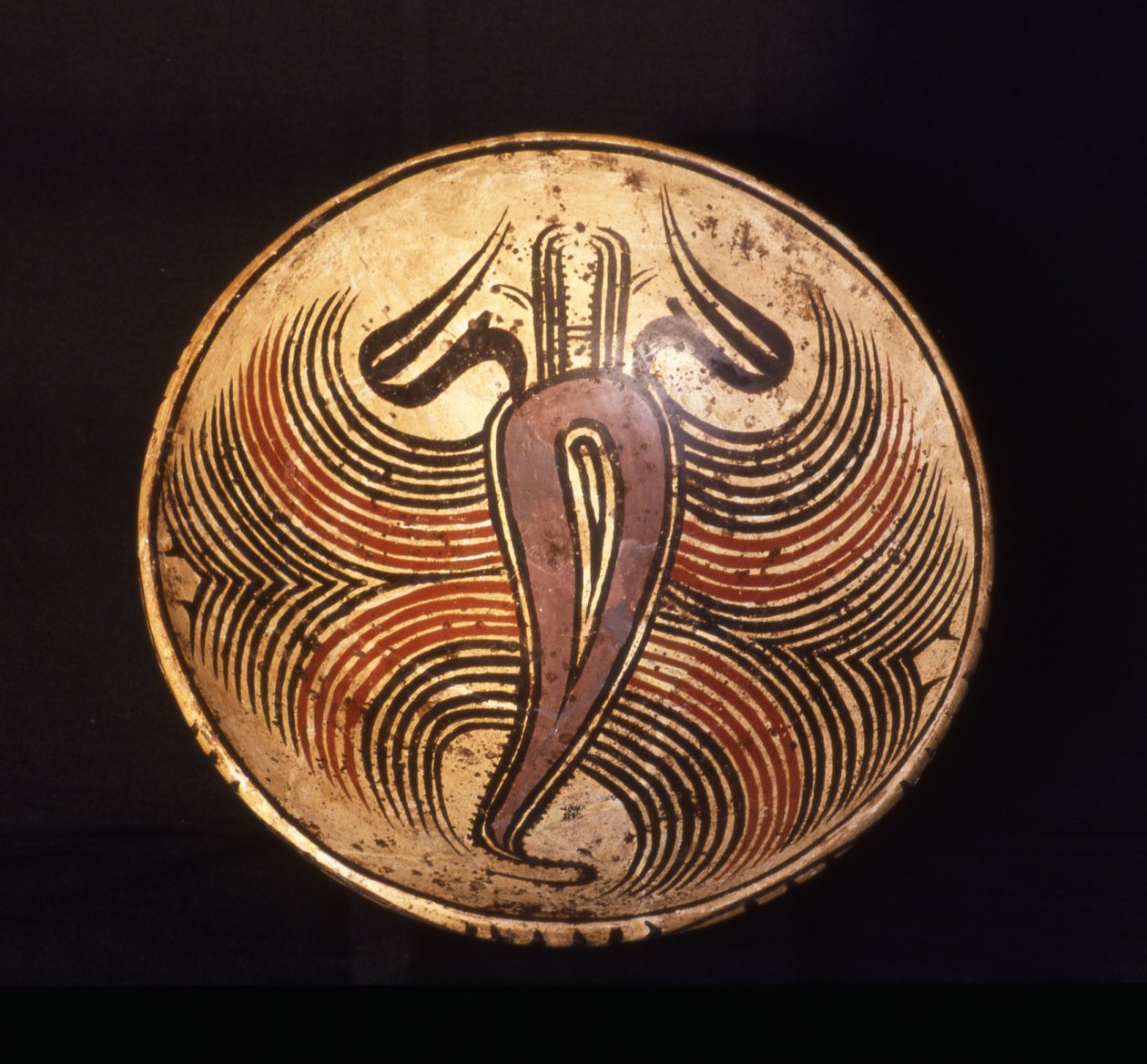 Talapzatlemez, korai Cocle fázis, i.sz. 700-800 (kerámia) alkotó: Cocle Culture
