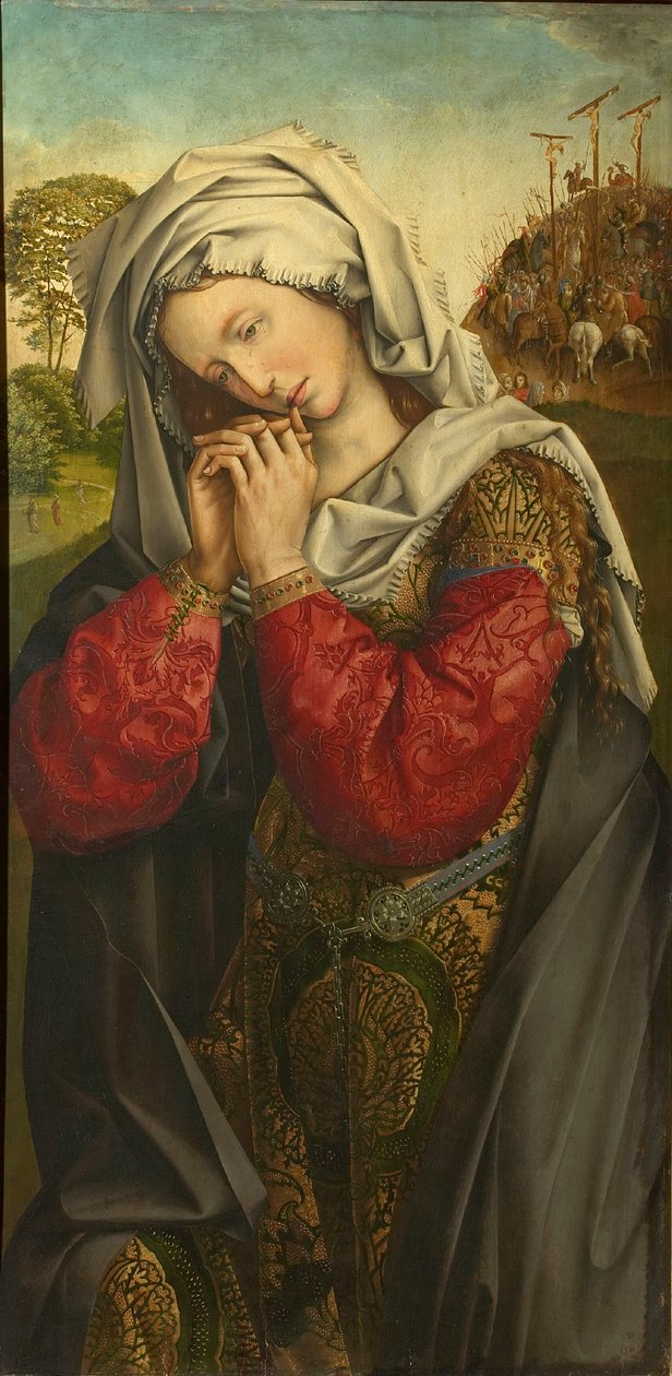 A gyászoló Mária Magdolna c. 1500. alkotó: Colijn de Coter