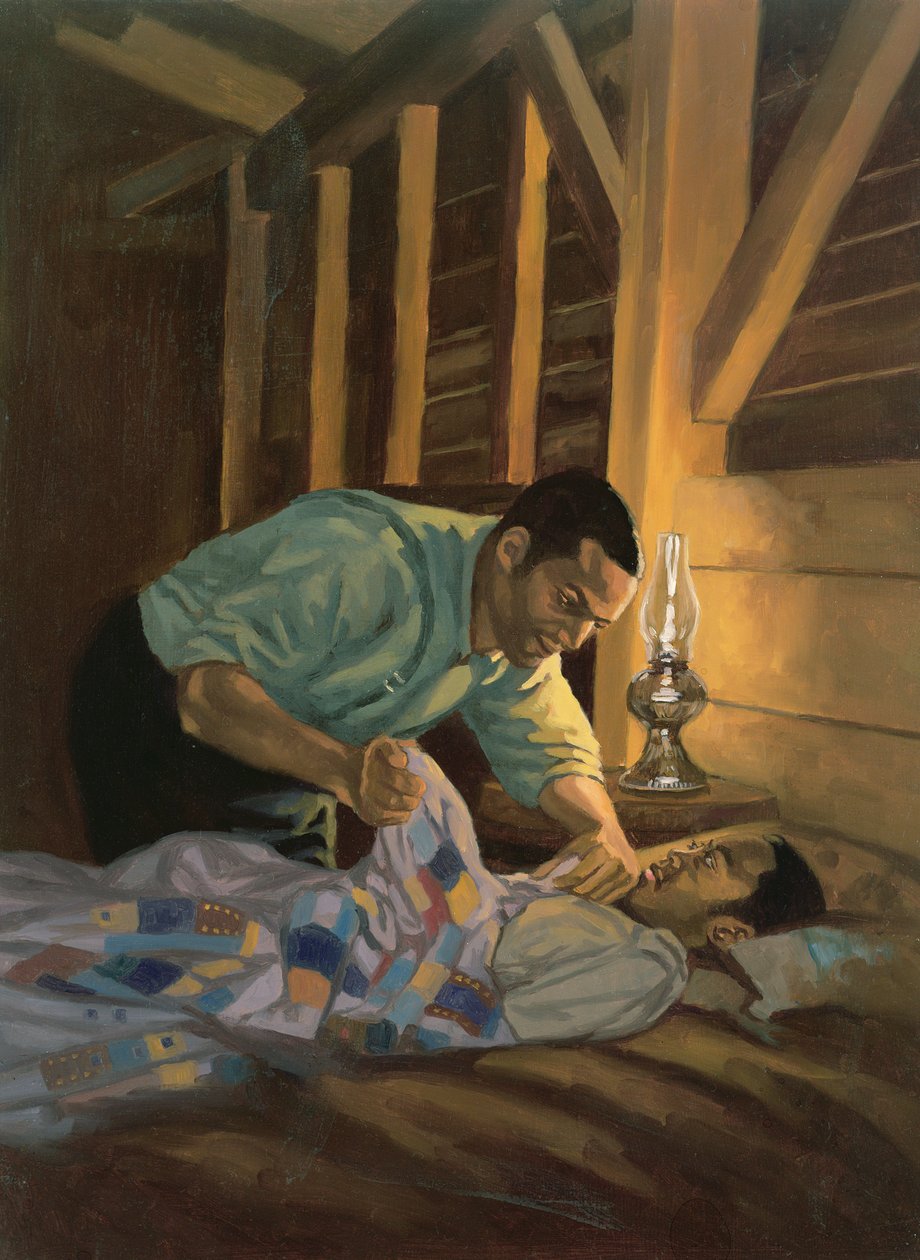 Colorful Goodnights, 2003 (olaj és akril a fedélzeten) alkotó: Colin Bootman
