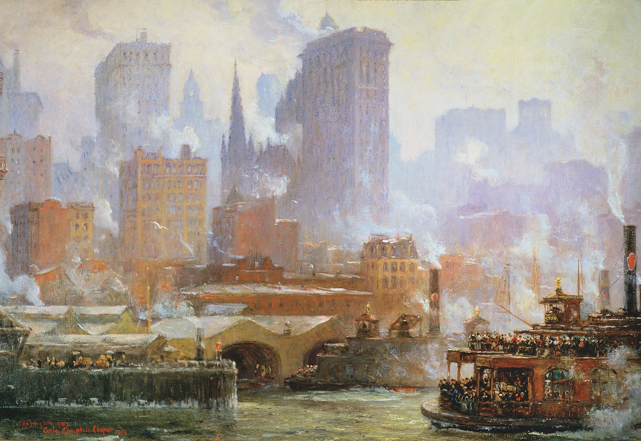 Wall Street komphajó alkotó: Colin Campbell Cooper
