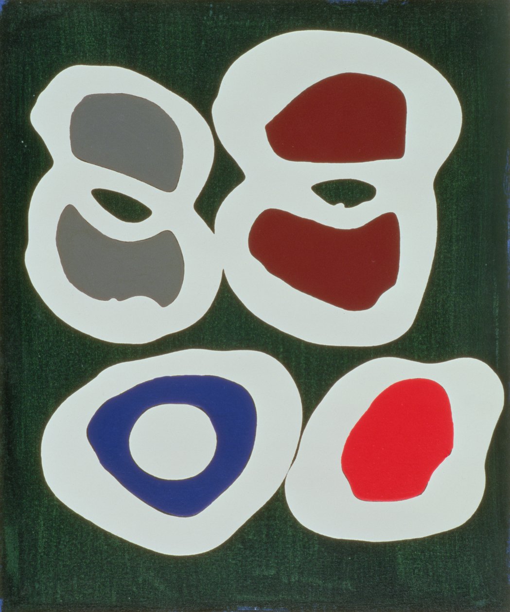 Keresztmetszet, 1998 (akril, vászon) alkotó: Colin Booth