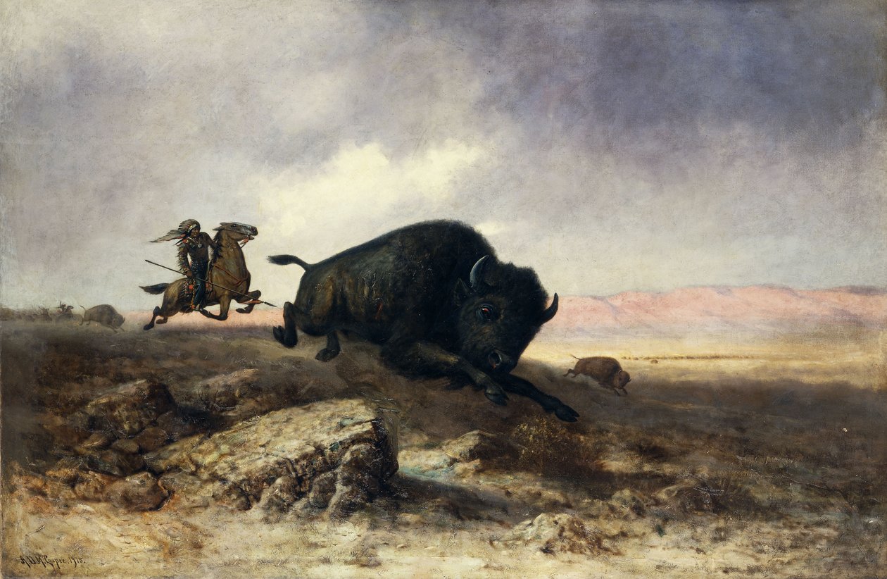 Bivalyvadászat alkotó: Colin Campbell Cooper