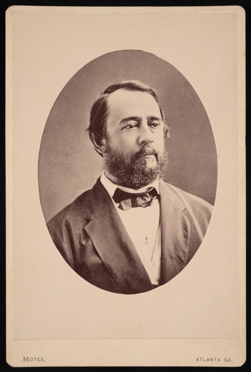 Lucius Jeremiah Gartrell portréja 1821-1891, 1881 előtt. alkotó: Columbus Washington Motes