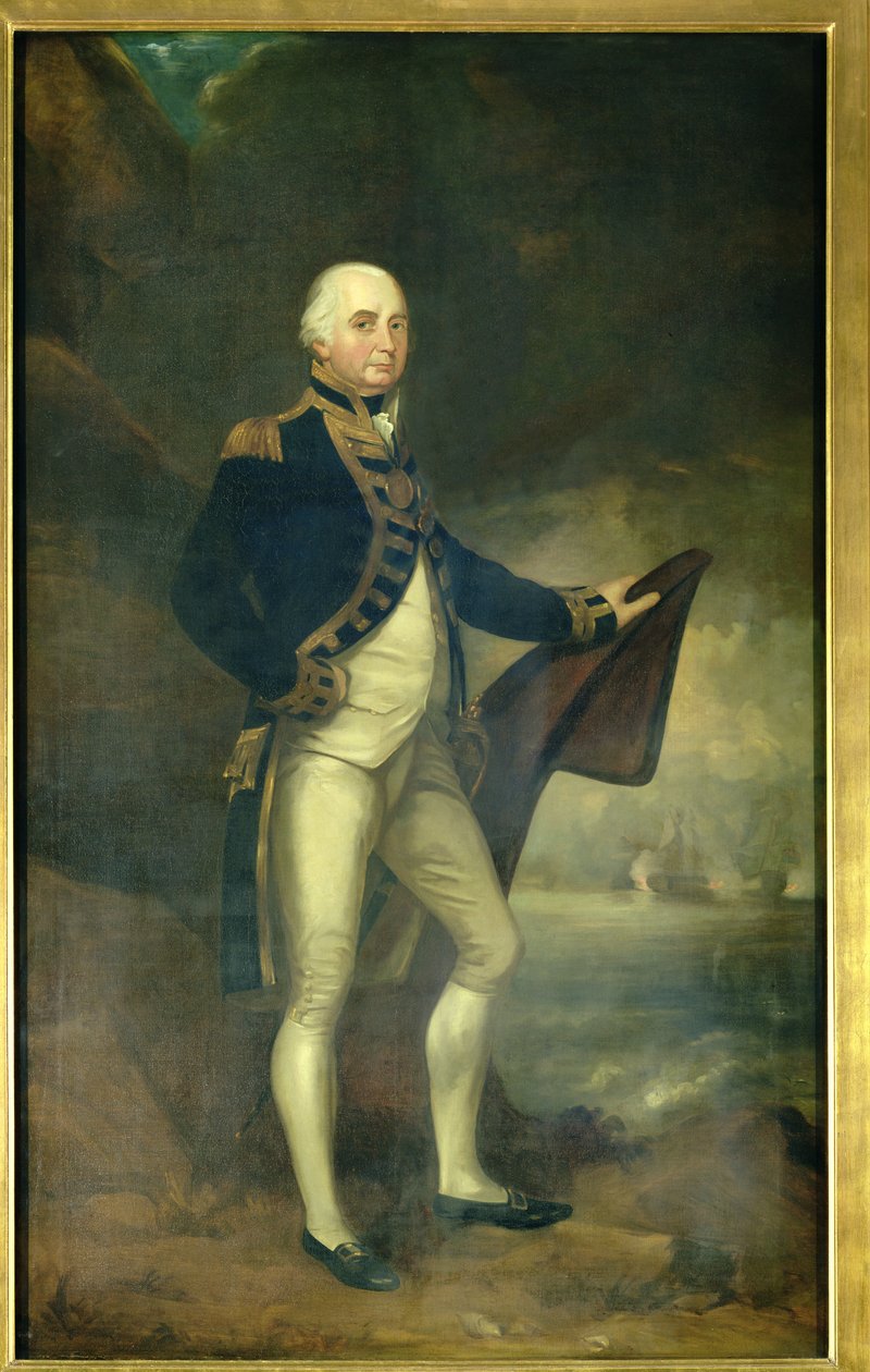 Lord Collingwood admirális (1750-1810) alkotó: Colvin Smith