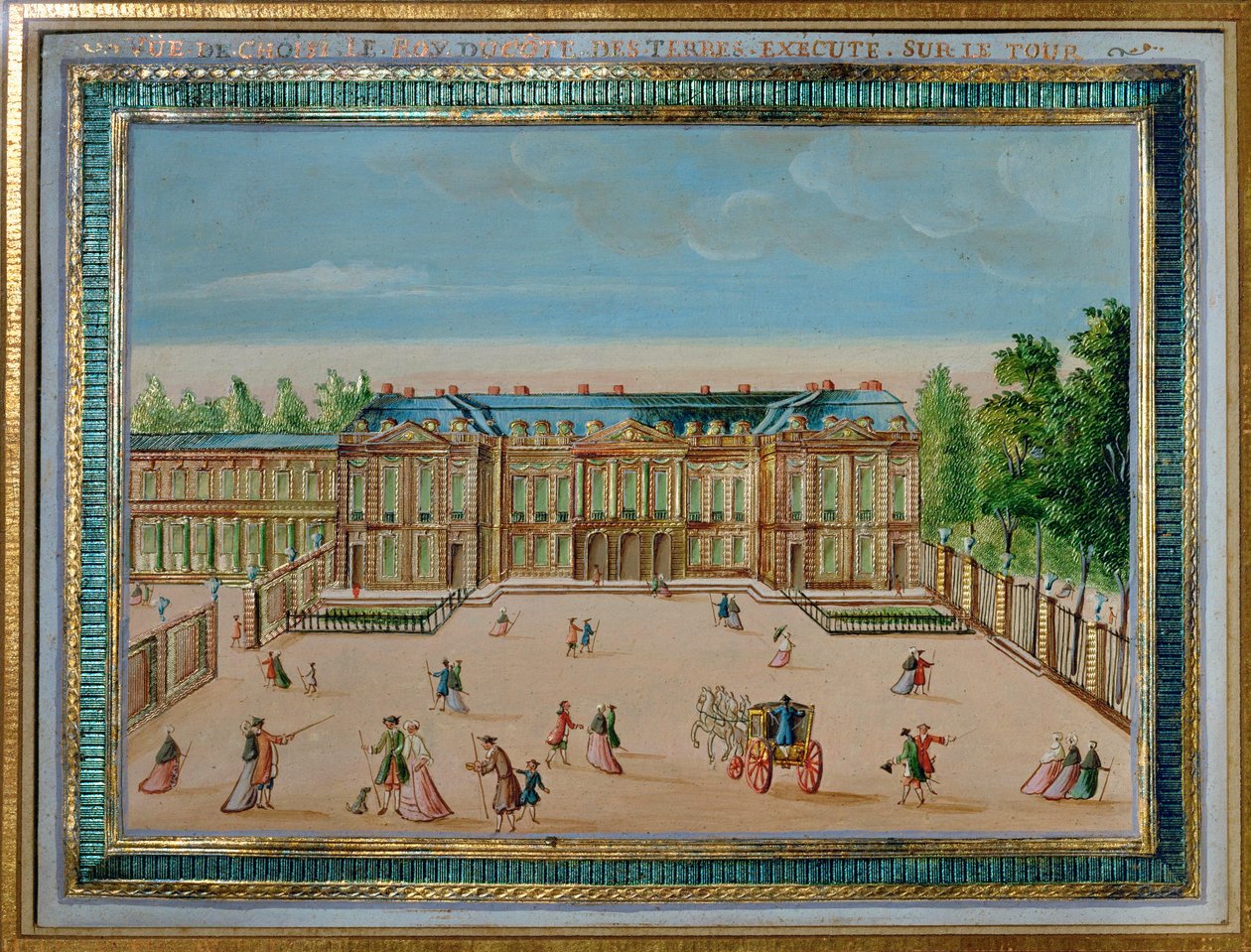 Chateau de Choisy, Párizs közelében, Franciaország alkotó: Compigne Compigne