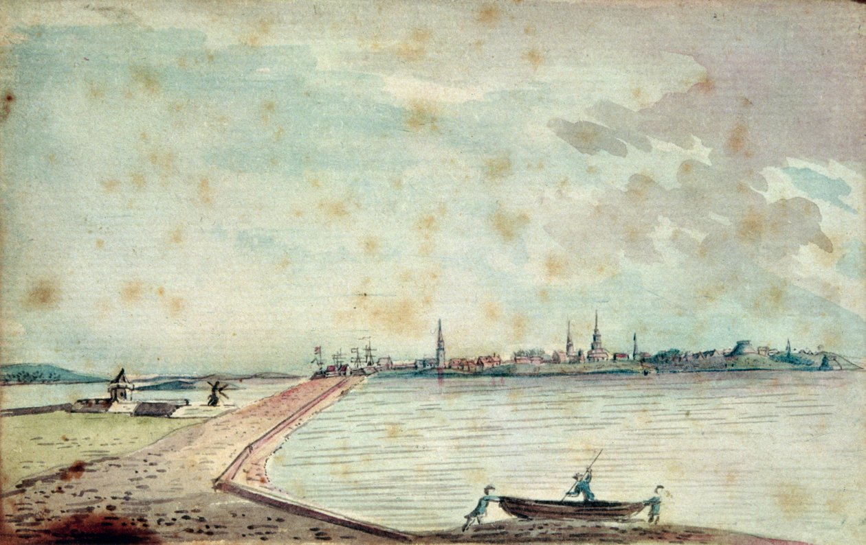 Kilátás a Boston Neckre alkotó: Conleton