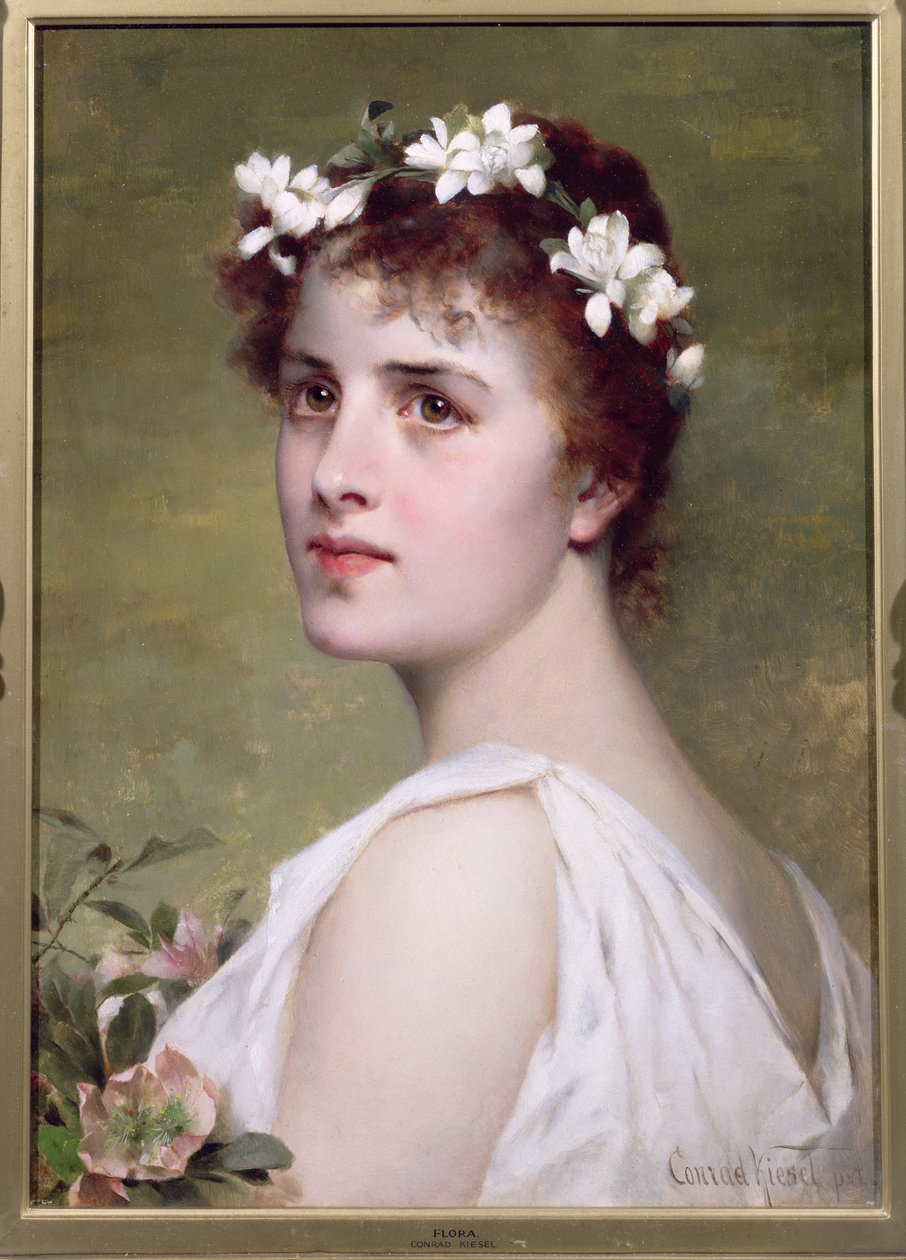 Flóra (tábla) alkotó: Conrad Kiesel