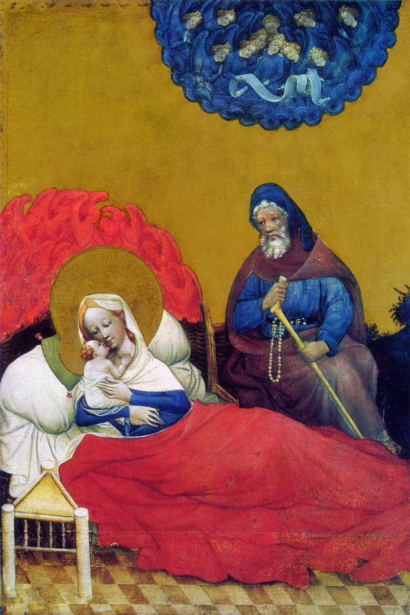 Marienalter - Bal panel alkotó: Conrad von Soest