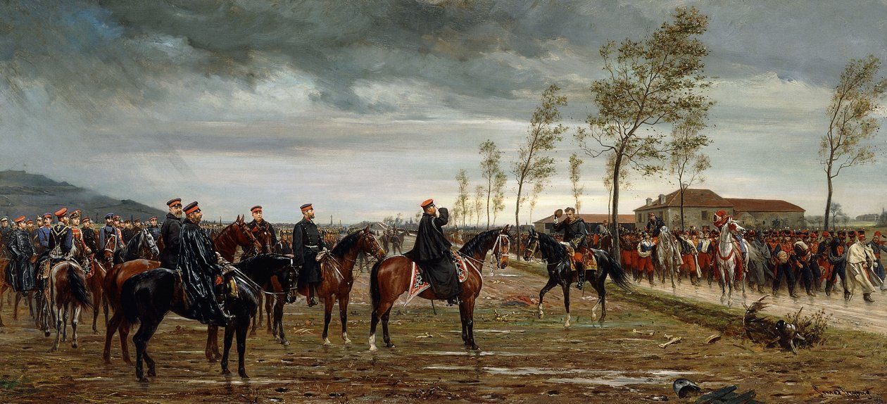 Metz feladása, 1876 alkotó: Conrad Freyberg